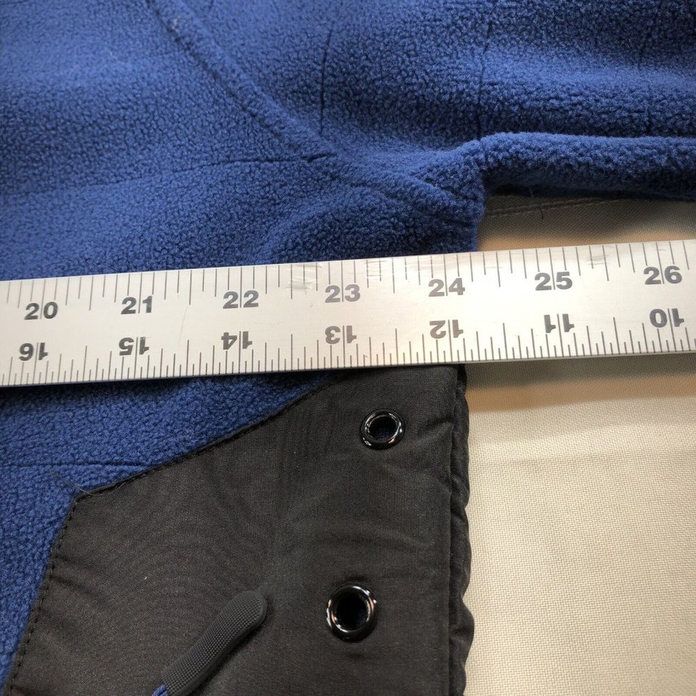 Ram King Blue Soft Fleece Zip Up Jacket 100% Polyester Adult L Zip Pockets New - Picture 6 of 6